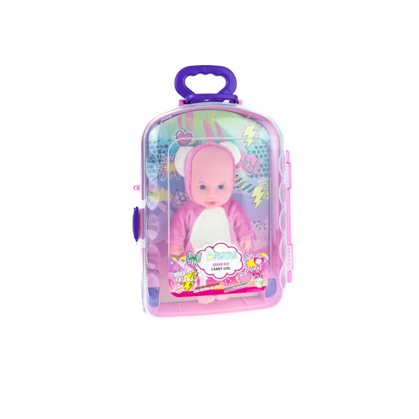 Oyuncak Şeker Kız Bebek Valizli Altını Islatan Konuşan Bebek - 2