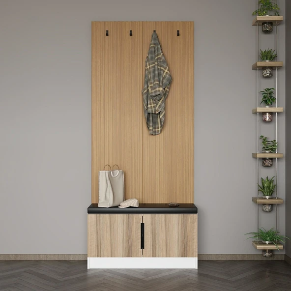 Minar Kale Dekor Panel Ayakkabılık Minderli Byz Dore Plus ürün görseli