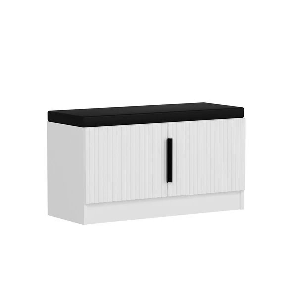 Minar Kale Ayakkabılık Minderli Byz Mbrn Çizgili Byz - Resim 4