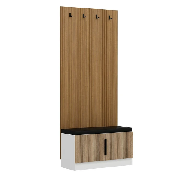 Minar Kale Dekor Panel Ayakkabılık Minderli Byz Dore Plus - Resim 4