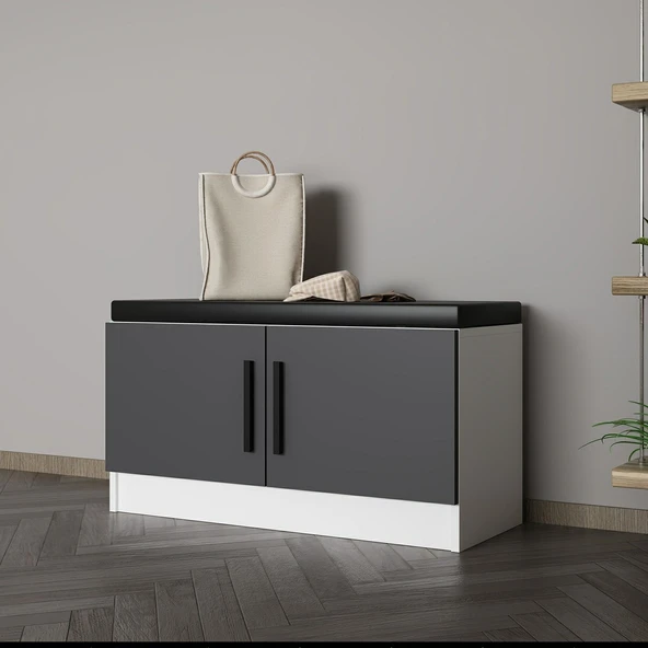 Minar Kale Ayakkabılık Minderli Byz Antr - Resim 3