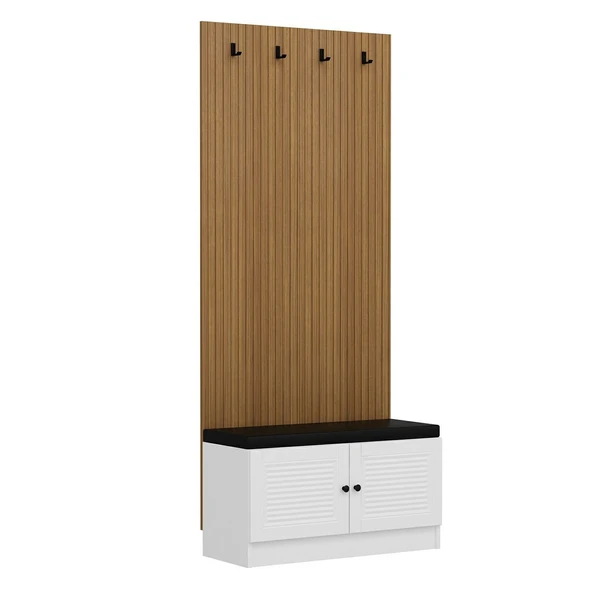 Minar Kale Dekor Panel Ayakkabılık Minderli Byz Mbrn Panjur Byz - Resim 4