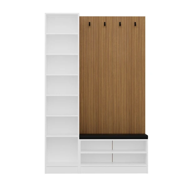 Minar Kale Dekor Panel 1 Bölme Raf+Ayakk Minderli Byz 1 Kapaksız