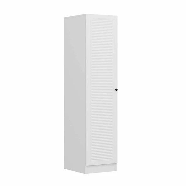 Minar Kale 190 1K Raflı Dlp Beyaz - Beyaz Panjur