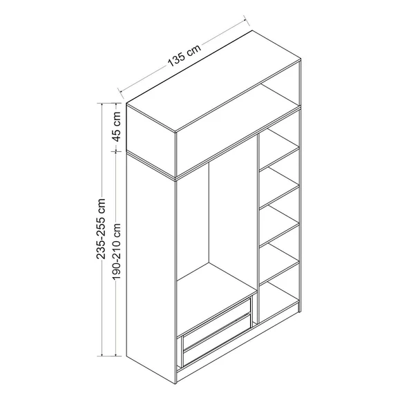 Minar Kale190 3 Mebran Panjur Kpk 2 Çek Dlp Ve Yüklük Byz - Resim 7