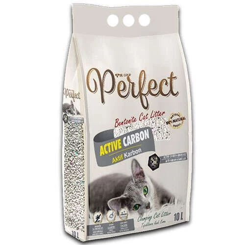 PERFECT ACTİVE CARBON KEDİ KUMU 10 LT