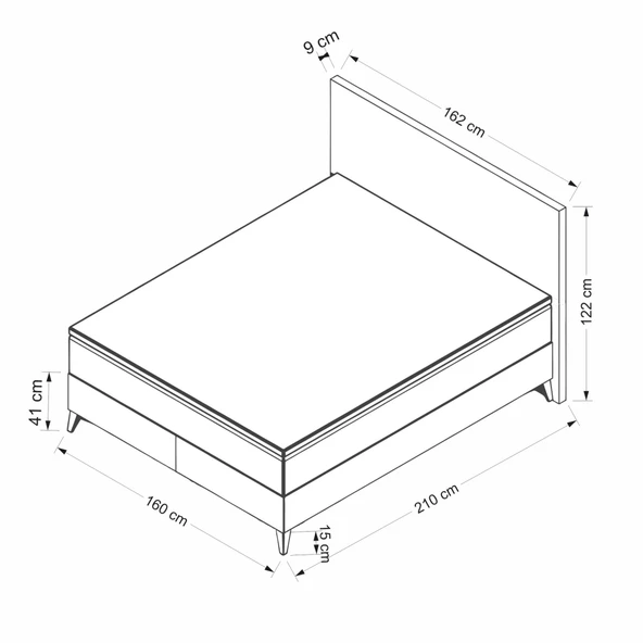Minar Fresh Baza Başlık    - 160X200 - Resim 4