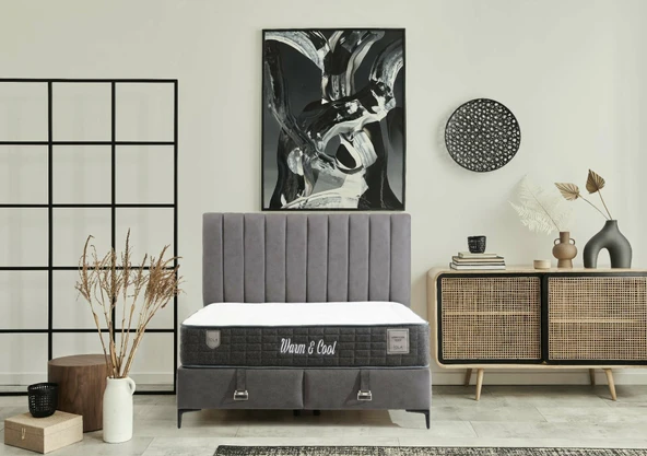 Minar Leonora Baza Başlık Yatak Seti - 160X200 ürün görseli