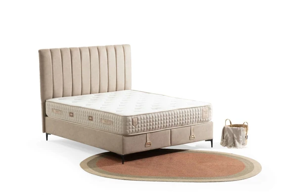 Minar Lisa Baza Başlık Yatak Seti - 150X200 - Resim 2