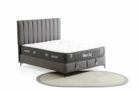 Minar Leonora Baza Başlık Yatak Seti - 100X200 - Resim 2