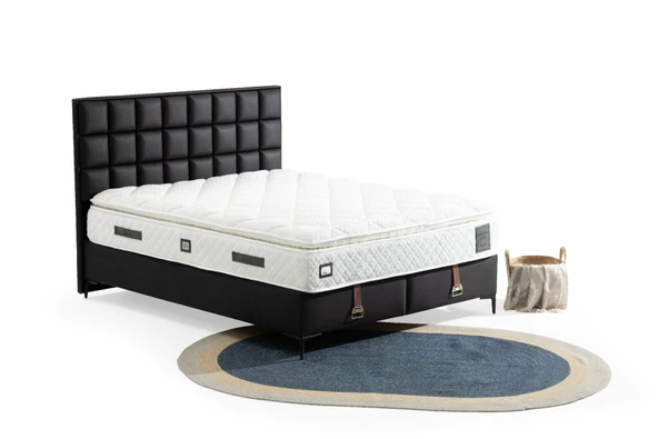 Minar Carine Baza Başlık Yatak Seti - 90X190 - Resim 2