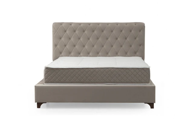 Minar Deluxe Baza+Başlık+Sonata Yatak Bej 140X200 - 2