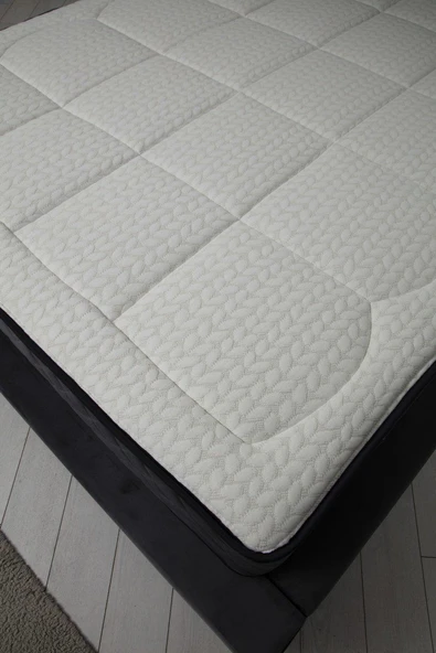 Minar Deluxe Baza+Başlık+Sonata Yatak Antrasit 150X200 - Resim 3