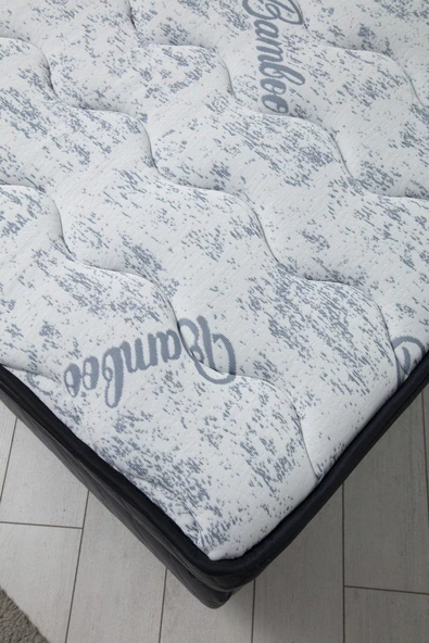 Minar Sonata Baza+Başlık+Vassi Pedli Yatak Antrasit 140X200 - Resim 3