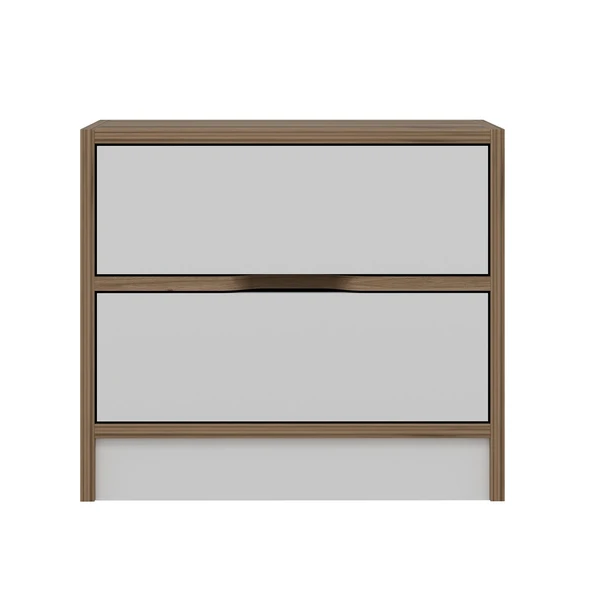 Minar Elina Komodin 2Ç - Dore Beyaz - Resim 5