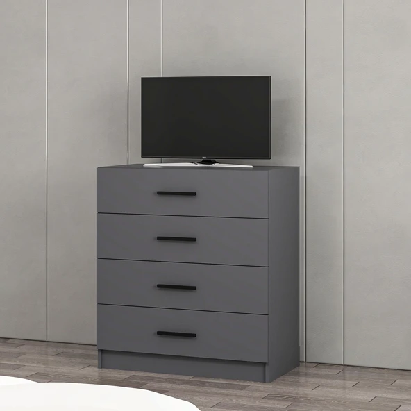 Minar D4002-Kale Tv Çekmece Modül-Antrasit - 3