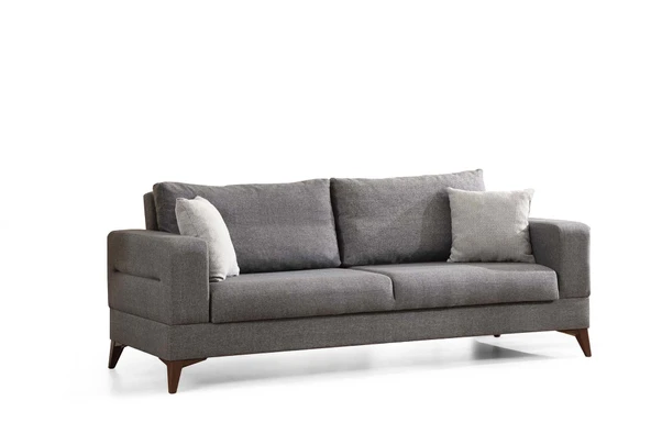 Minar Vive 3'Lü Koltuk Açık Gri - Resim 3