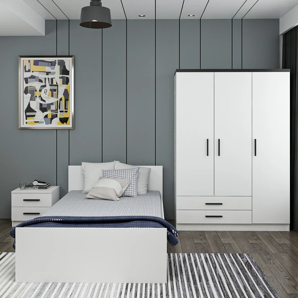 Minar Kale 210Cm Genç Odası Set 3 Byz - 2