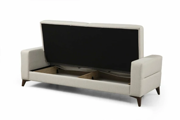 Minar Kristal 3+1 Berjer Koltuk Takım Bej+Antr - Resim 6