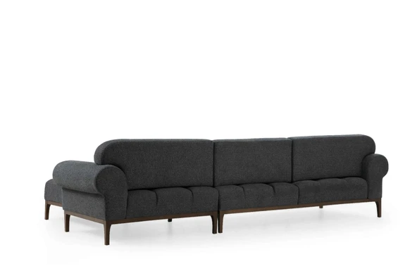 Minar London Sağ Köşe Takımı Koyu Gri - Resim 5