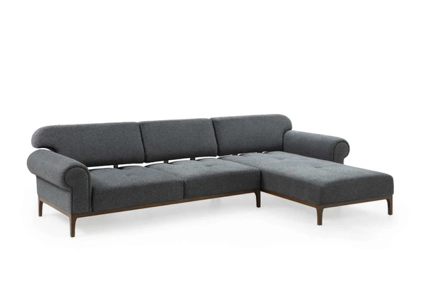 Minar London Sağ Köşe Takımı Koyu Gri - Resim 4