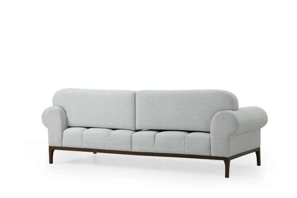 Minar London Koltuk 3Lü Ares Beyaz - Resim 6