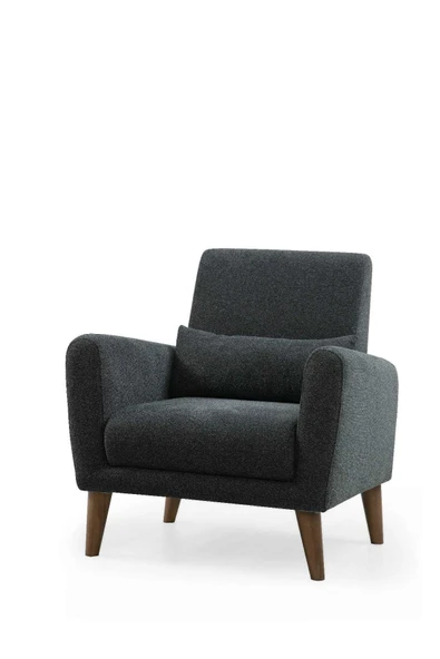 Minar Sare 3+3+1 Berjer Koltuk Takım (Ares Byz+Koyu Gri) - Resim 7