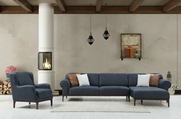 Minar London Sağ Köşe Takım+ Berjer Antr ürün görseli