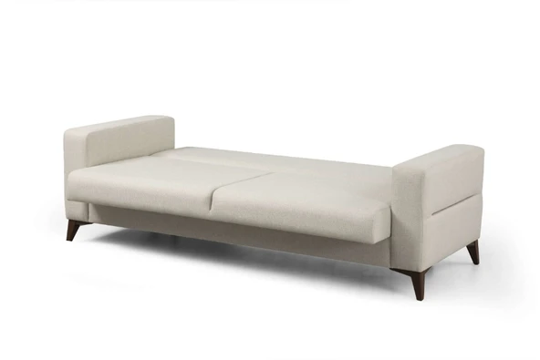 Minar Kristal 3+1 Berjer Koltuk Takım Bej+Koyu Gri - Resim 5