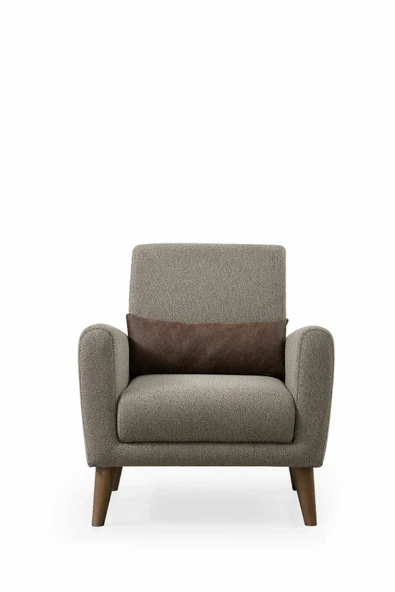 Minar Sare 3+1 Berjer Koltuk Takım Kahve - Resim 7