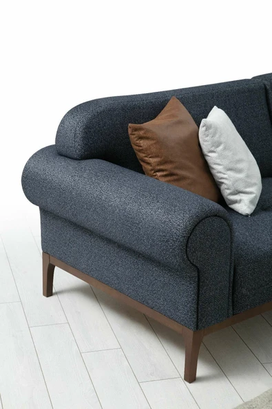 Minar London Sol Köşe Takımı Antrasit - Resim 6