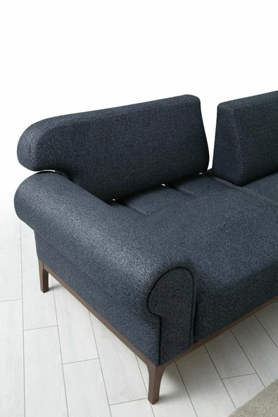 Minar London Sol Köşe Takımı Antrasit - Resim 3