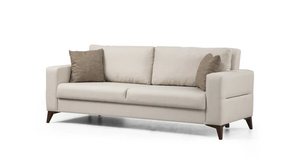 Minar Kristal 3+3 Koltuk Takımı Bej - Resim 4