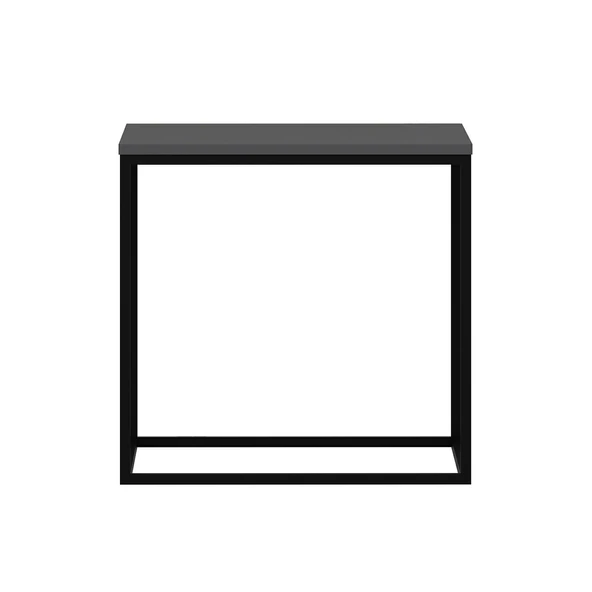 Minar Başak Sehpa Antrasit (Siyah Ayaklı) - Resim 5