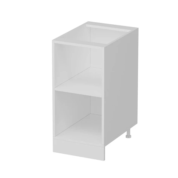 Minar Mutfak Modül Alt 1K1R 40Cm Dolap Beyaz Mebran C Antrasit - 5