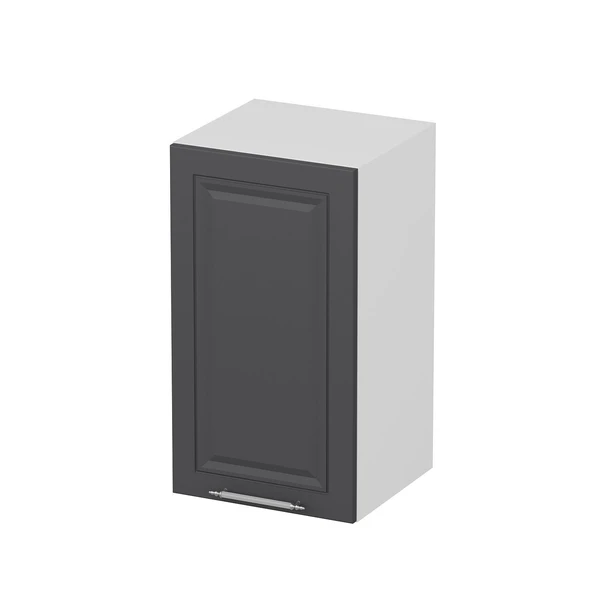 Minar Mutfak Modül Üst 1Dk2R 40Cm Dolap Beyaz Mebran C Antrasit - 2