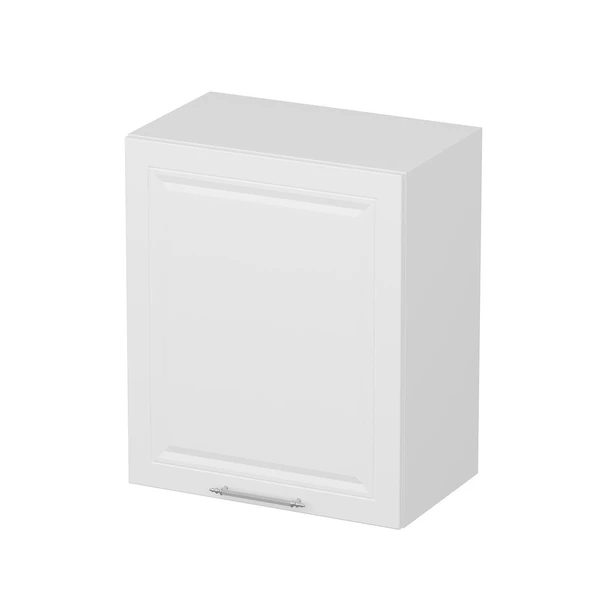 Minar Mutfak Modül Üst 1Dk2R 60Cm Dolap Beyaz Mebran C Beyaz - Resim 2