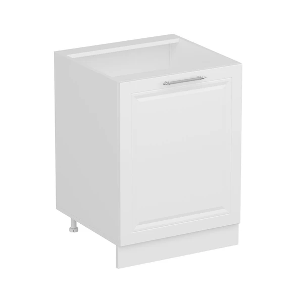 Minar Mutfak Modül Alt 1K1R 60Cm Dolap Beyaz Mebran C Beyaz - 3