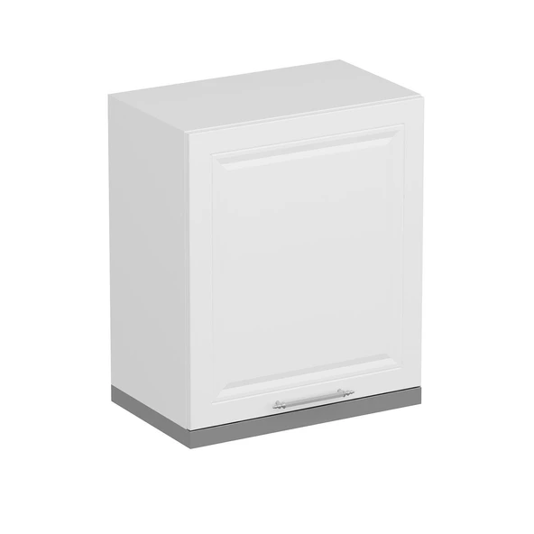 Minar Mutfak Modül Üst 1Dk 60Cm Asp Dolap Beyaz  Mebran C Beyaz - 3