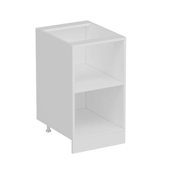 Minar Mutfak Modül Alt 1K1R 45Cm Dolap Beyaz Mebran C Antrasit - 6