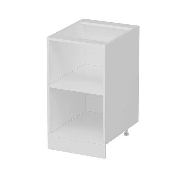 Minar Mutfak Modül Alt 1K1R 45Cm Dolap Beyaz Mebran C Antrasit - 5