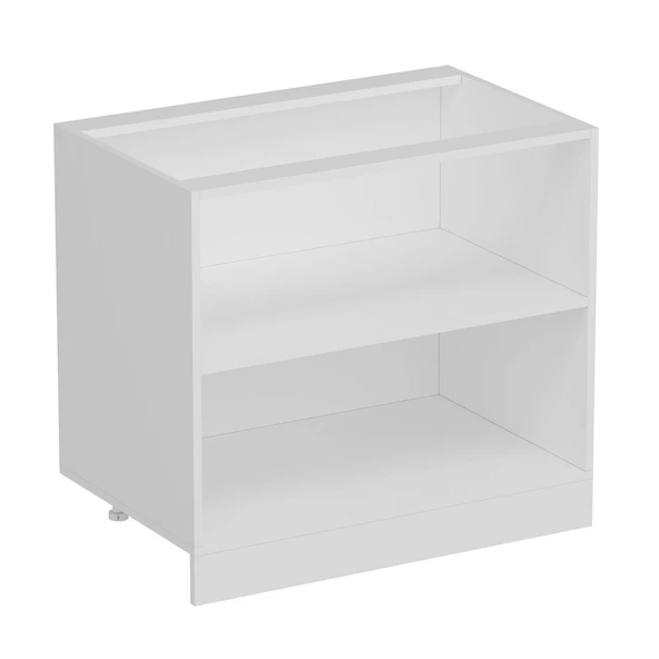 Minar Mutfak Modül Alt 2K1R 90Cm Dolap Beyaz Mebran C Beyaz - 6