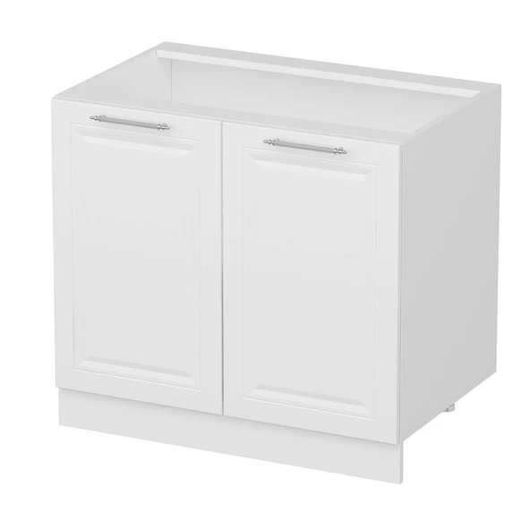 Minar Mutfak Modül Alt 2K1R 90Cm Dolap Beyaz Mebran C Beyaz - 2