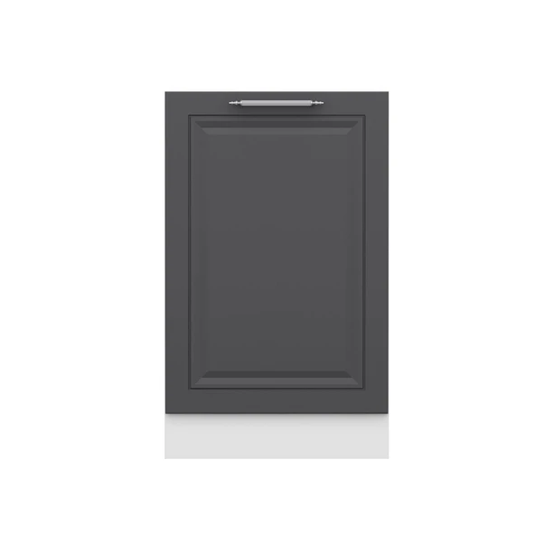 Minar Mutfak Modül Alt 1K1R 50Cm Dolap Beyaz Mebran C Antrasit - 2