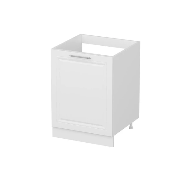 Minar Mutfak Modül Alt 1K 60Cm Evye Dolap Beyaz Mebran C Beyaz - Resim 2