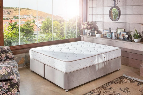Minar Pigas Ortopedik Yatak 160X200 - Beyaz ürün görseli