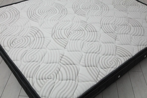 Minar Motya Gizli Pedli Yatak Antrasit 150X200 - Resim 3