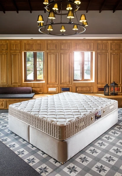 Minar Safir Full Ortopedik Pedsiz Yaylı Yatak 160X200 ürün görseli