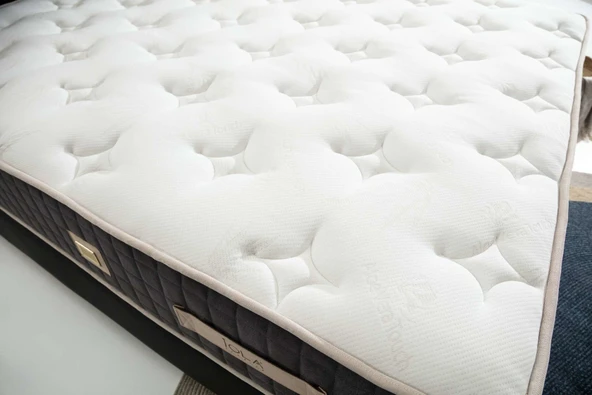 Minar Aloevera Yatak Koyu Gri - 90X190 - Resim 2