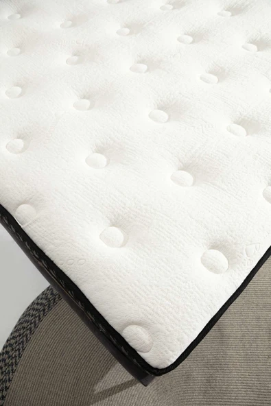 Minar Naturel Bamboo Yatak Koyu Gri  - 160X200 - Resim 2